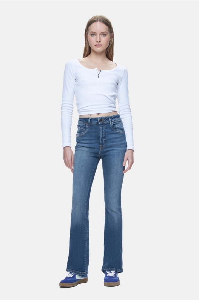 LTB blauwe dames jeans | Model