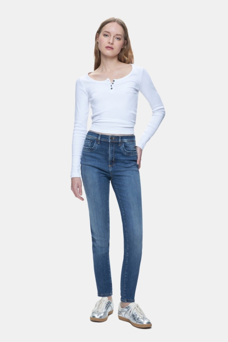 LTB blauwe dames jeans | Model