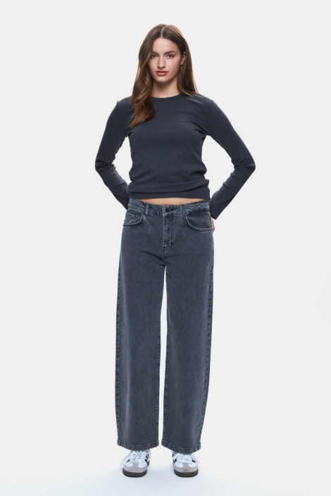 LTB grijze dames jeans | Model