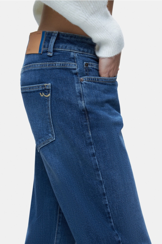 LTB blauwe dames jeans | Close up