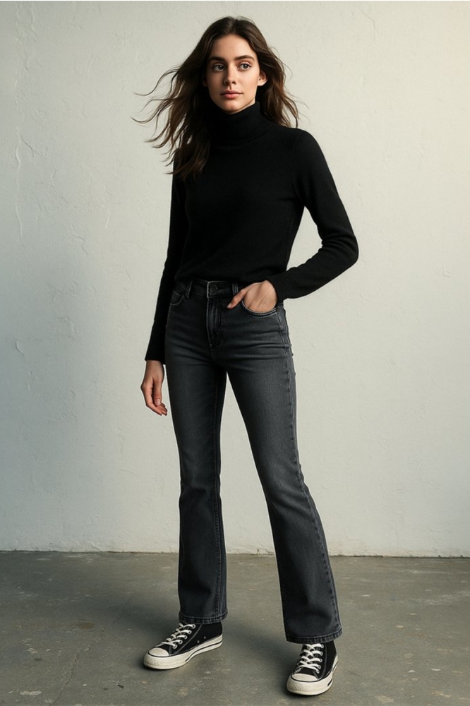 LTB grijze dames jeans | Sfeerbeeld, In situatie