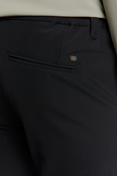 NO-EXCESS zwarte heren broek | Kleurstaal