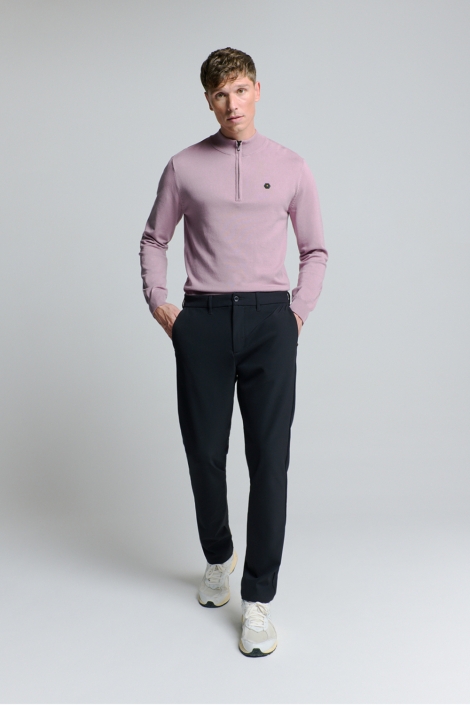 NO-EXCESS blauwe heren broek | Model