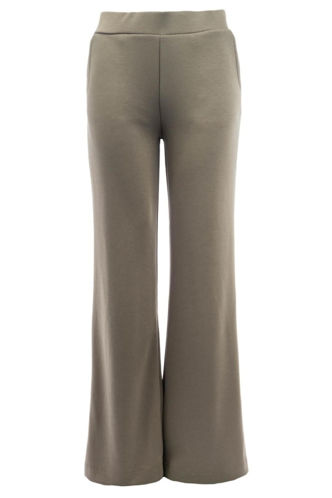 I-coni-K groene dames broek | Vooraanzicht