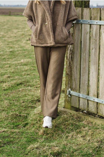 C&S The Label Broek PETRONELLA PANTS 25WZC11 757 Olive Green