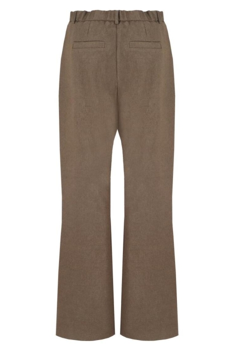 C&S The Label groene dames broek | Achteraanzicht