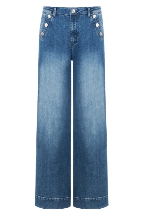 C&S The Label blauwe dames jeans | Vooraanzicht