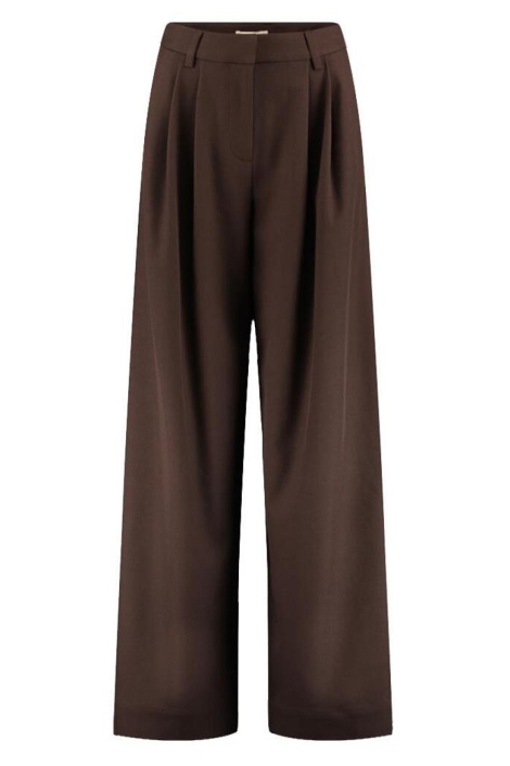 Harper & Yve bruine dames broek | Vooraanzicht
