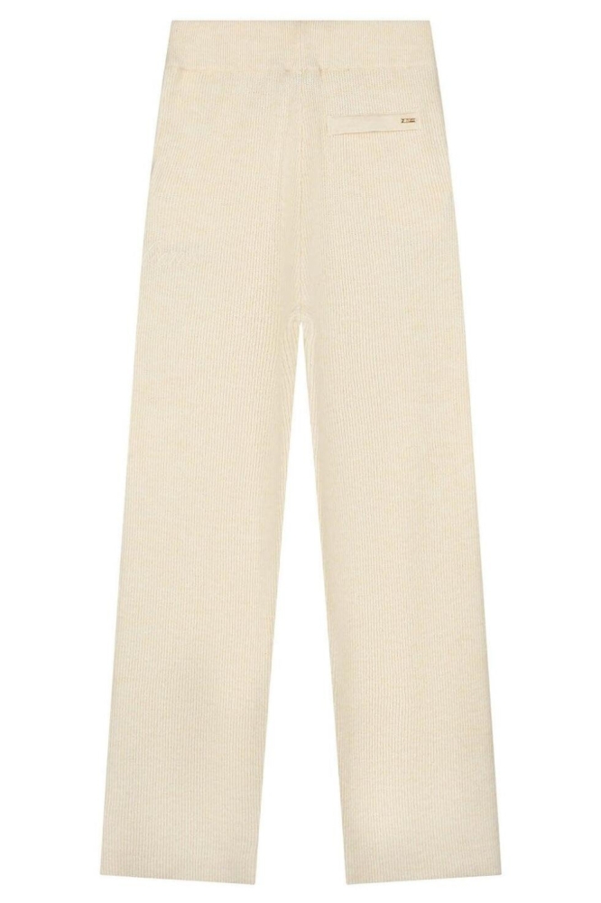 Malelions beige dames broek | Achteraanzicht