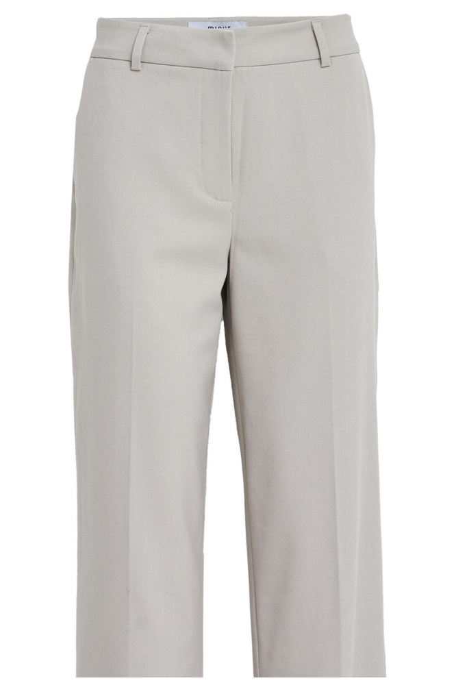 Minus grijze dames broek | Close up