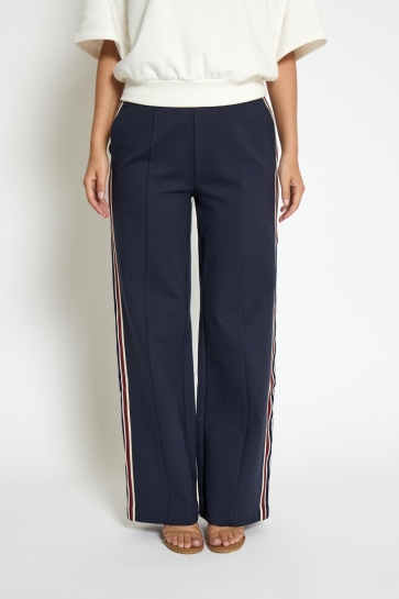 Minus Broek MARABELLA MID WAIST PANT MI6761 2994 SKY CAPTAIN