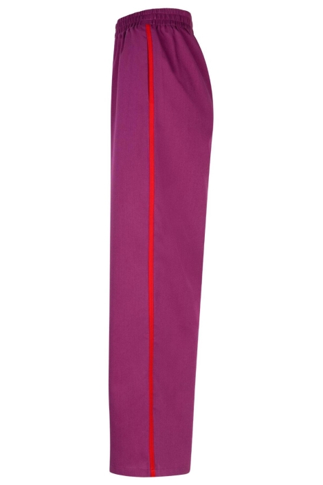 Ydence paarse dames broek | Zijaanzicht