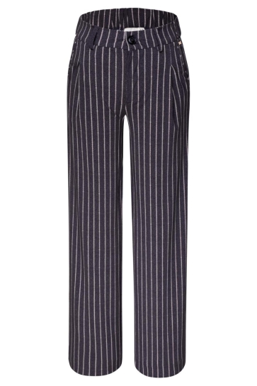 Kimara Broek LIZZY PANTS KR03 11351 103 1102 DOTTED PINSTRIPE