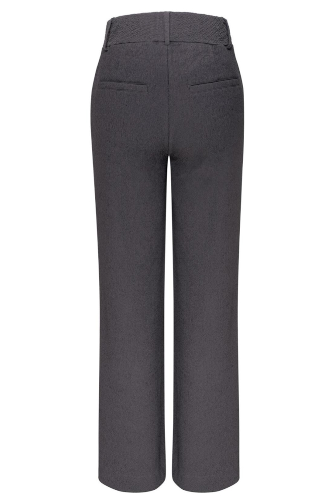 Kimara grijze dames broek | Achteraanzicht