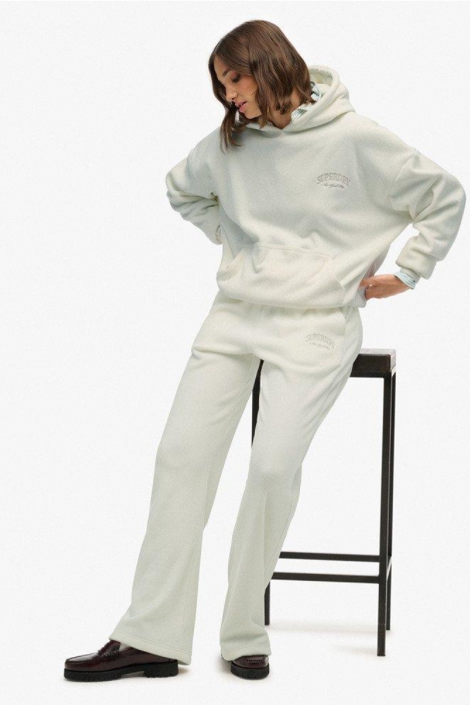 Superdry witte dames broek | Model
