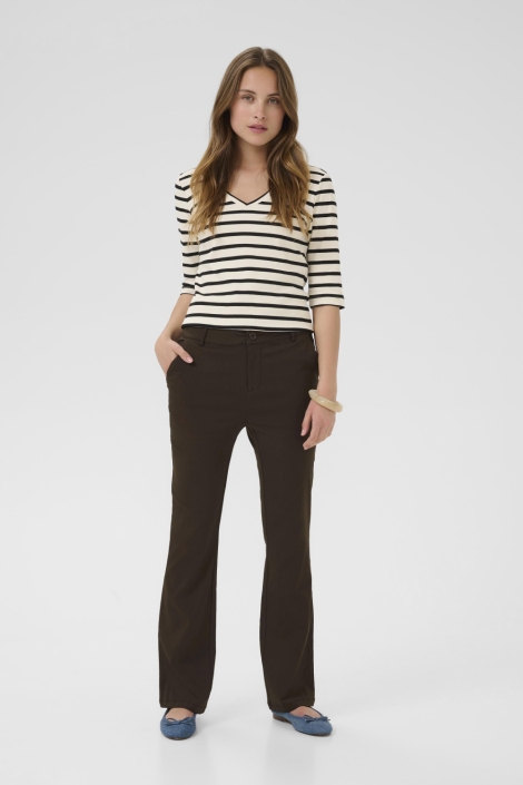 Culture bruine dames broek | Model