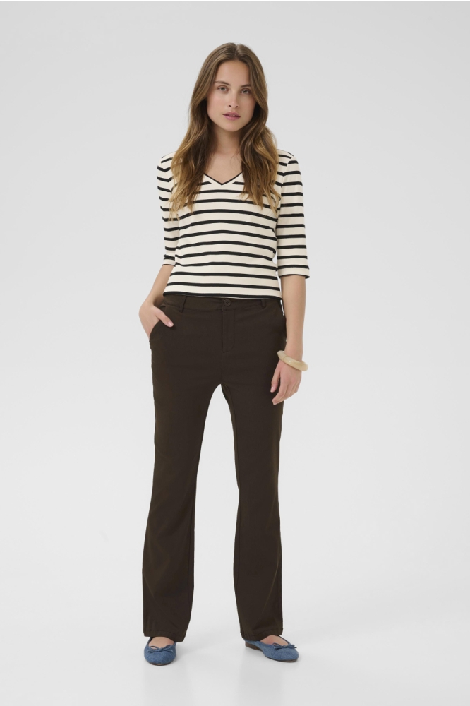 Culture bruine dames broek | Model