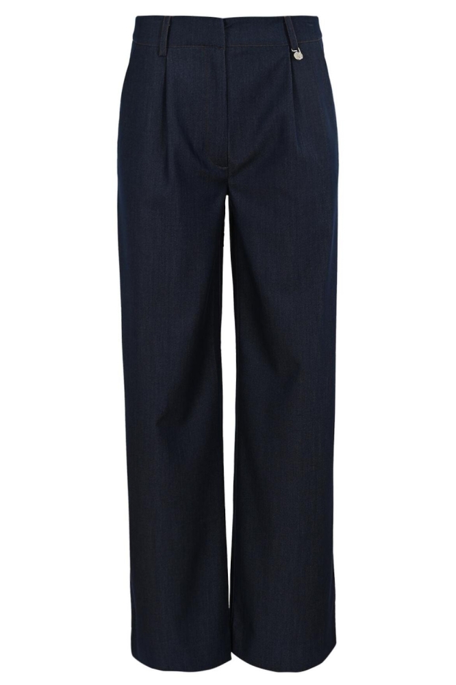 Zizo blauwe dames broek | Vooraanzicht