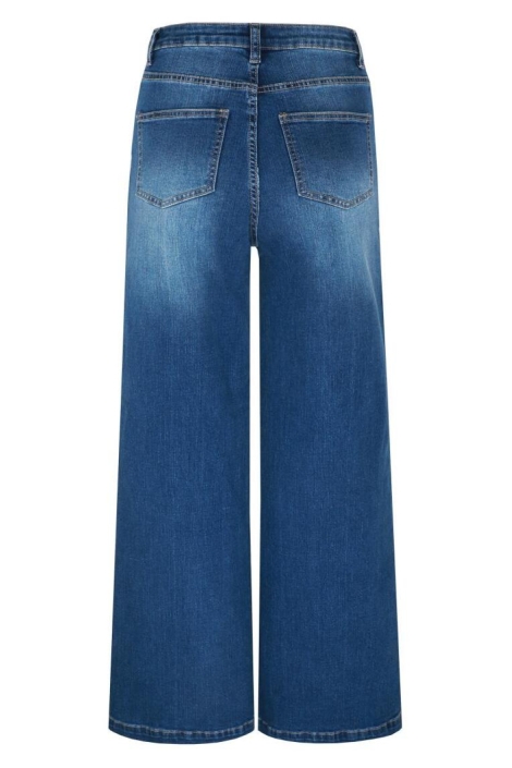 C&S The Label blauwe dames jeans | Achteraanzicht