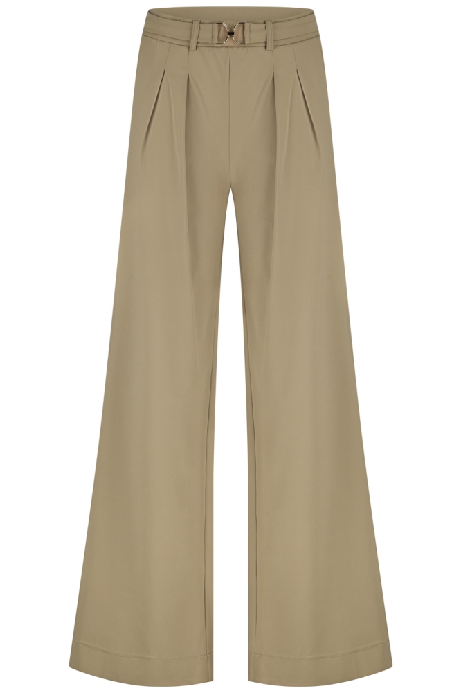 Lady Day beige dames broek | Vooraanzicht
