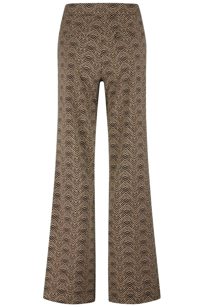 Lady Day zwarte dames broek | Achteraanzicht