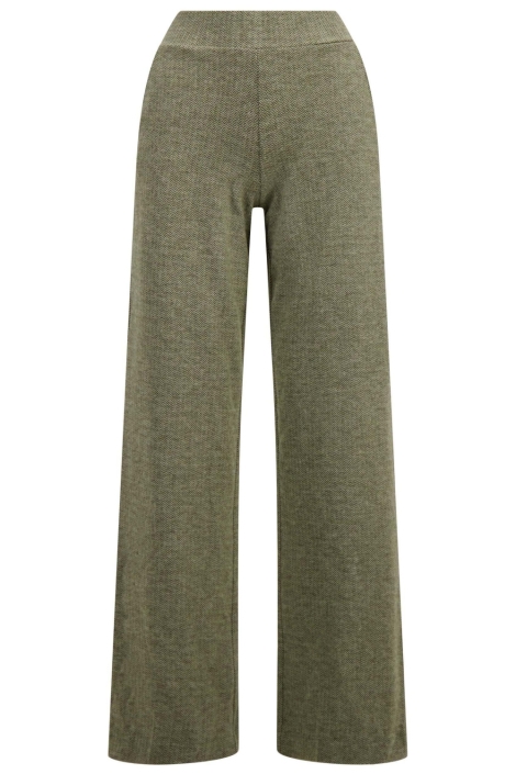Zusss groene dames broek | Vooraanzicht