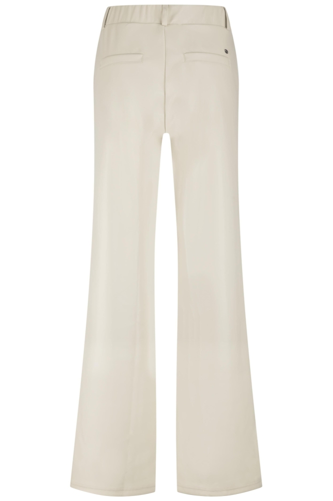 Lady Day ecru dames broek | Achteraanzicht