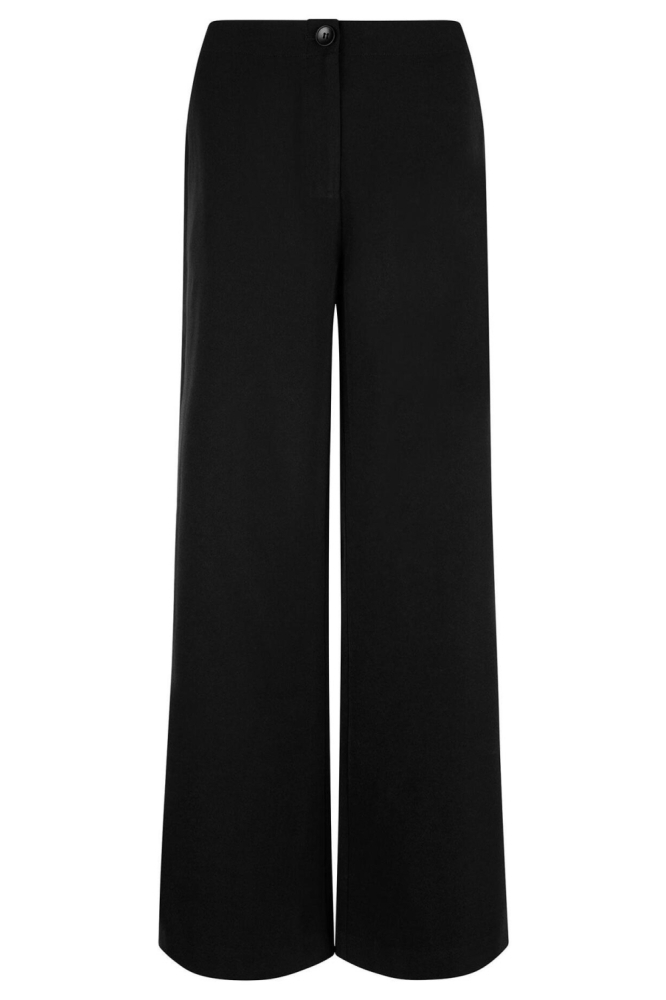 Ydence zwarte dames broek | Vooraanzicht