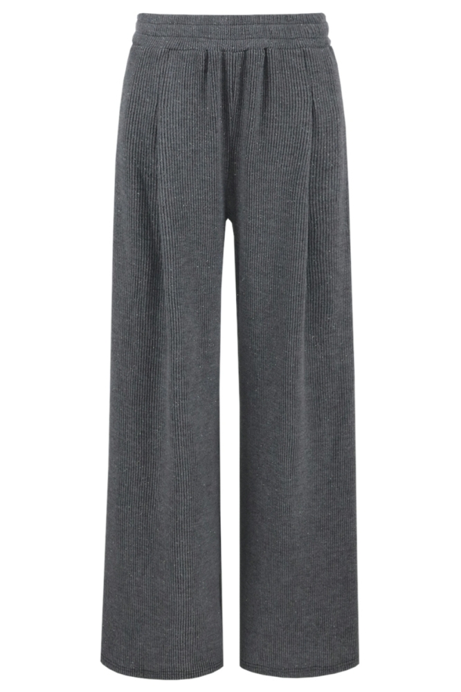 Fluresk grijze dames broek | Vooraanzicht