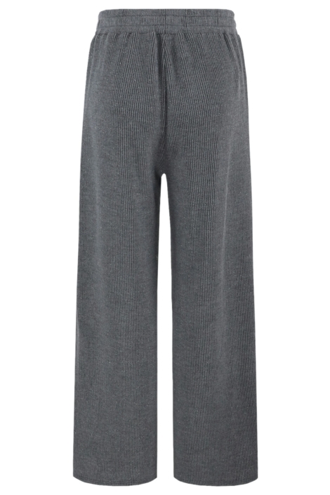 Fluresk grijze dames broek | Achteraanzicht