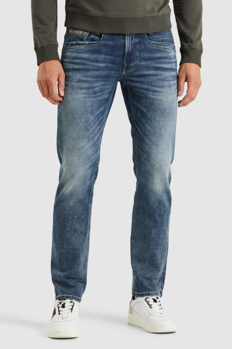 PME legend blauwe heren jeans | Model vooraanzicht