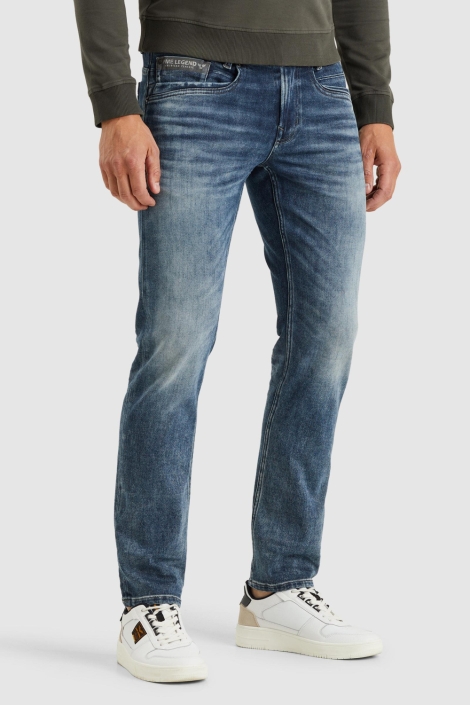 PME legend blauwe heren jeans | Model zijaanzicht