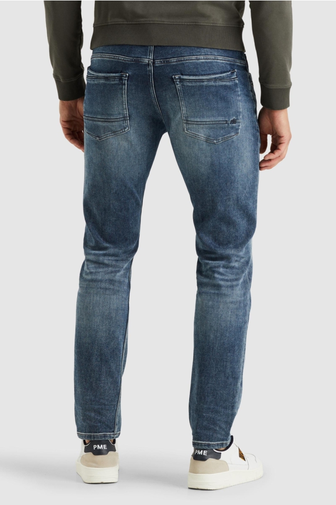PME legend blauwe heren jeans | Model achteraanzicht