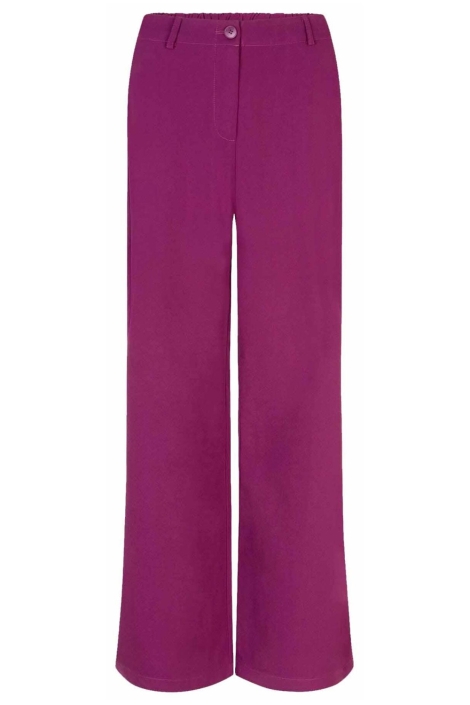 Ydence paarse dames broek | Vooraanzicht