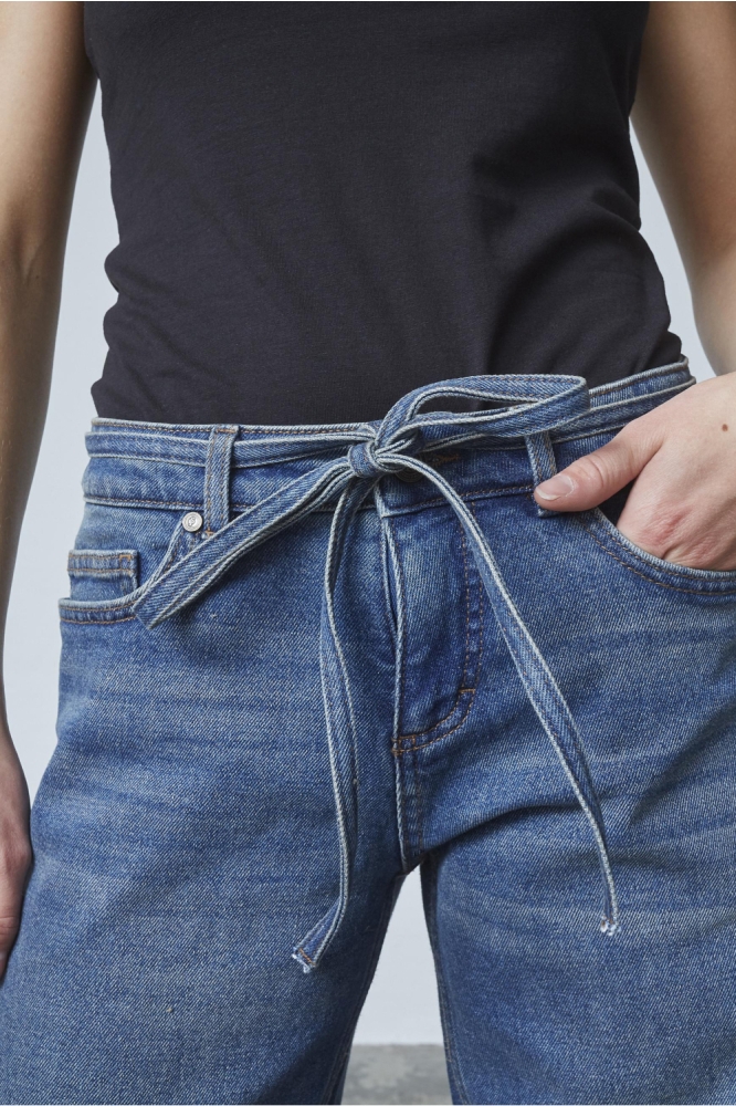 SisterS point blauwe dames jeans | Close up