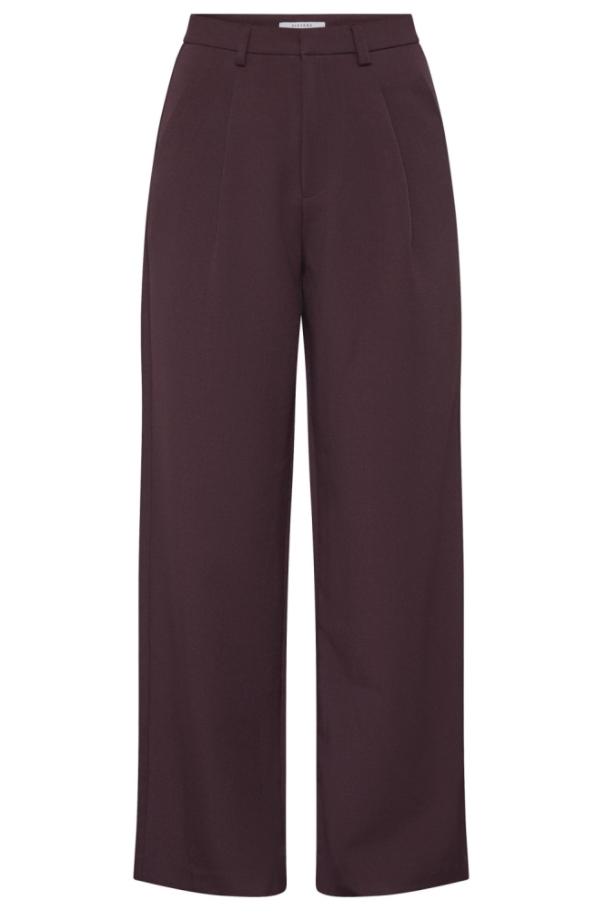 SisterS point bordeaux dames broek | Vooraanzicht