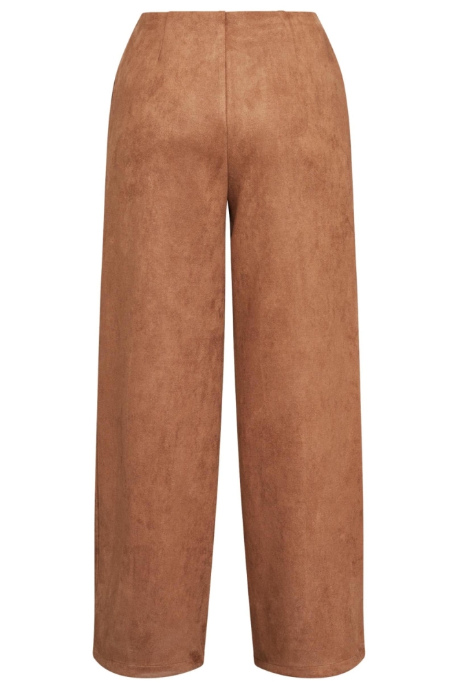 SisterS point cognac dames broek | Achteraanzicht