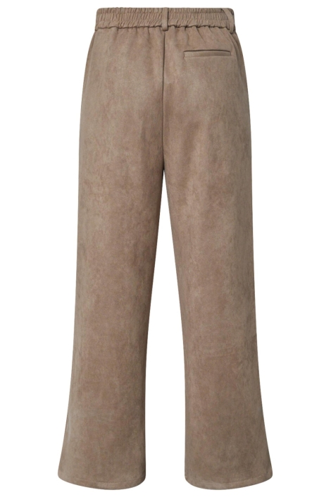 SisterS point camel dames broek | Achteraanzicht