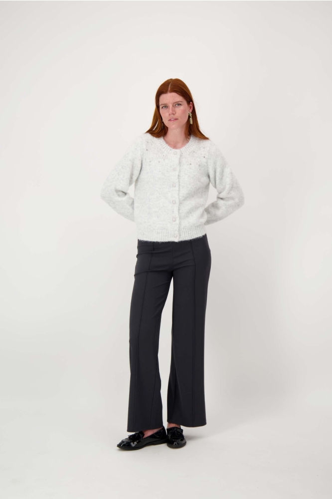 Zusss grijze dames broek | Model