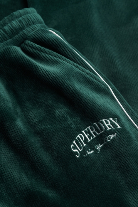 Superdry groene dames broek | Kleurstaal