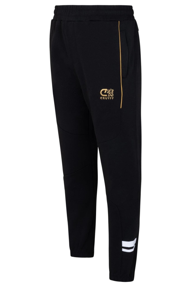 Cruyff zwarte heren broek | Zijaanzicht