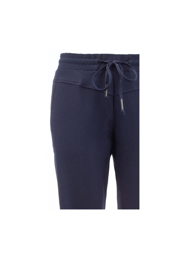 TQ Amsterdam blauwe dames broek | Close up