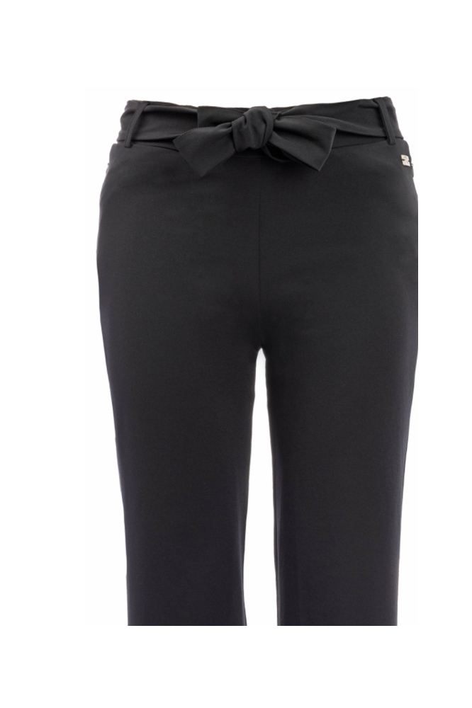 TQ Amsterdam zwarte dames broek | Close up