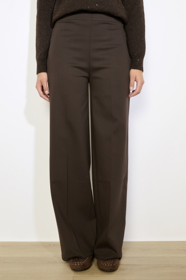 LolaLiza Broek P MILANAIS2E 06601049 BROWN DARK CHOCOLATE