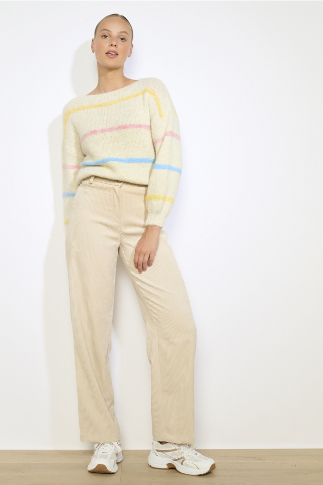 LolaLiza beige dames broek | Model