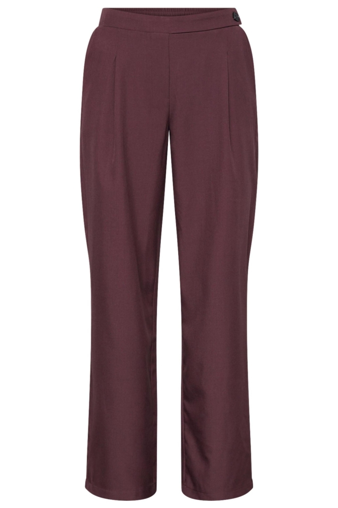 SisterS point bordeaux dames broek | Vooraanzicht