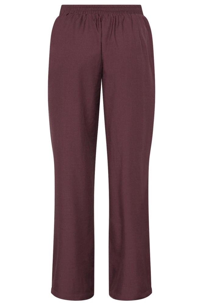 SisterS point bordeaux dames broek | Achteraanzicht