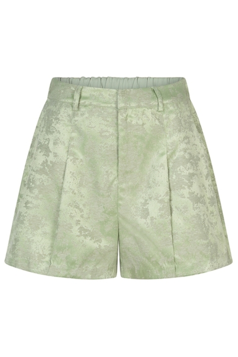 Lofty Manner groene dames korte broek | Vooraanzicht