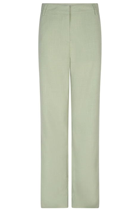 Lofty Manner groene dames broek | Vooraanzicht