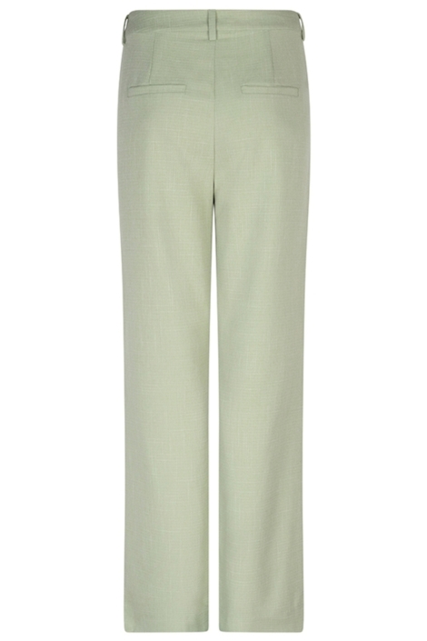 Lofty Manner groene dames broek | Achteraanzicht